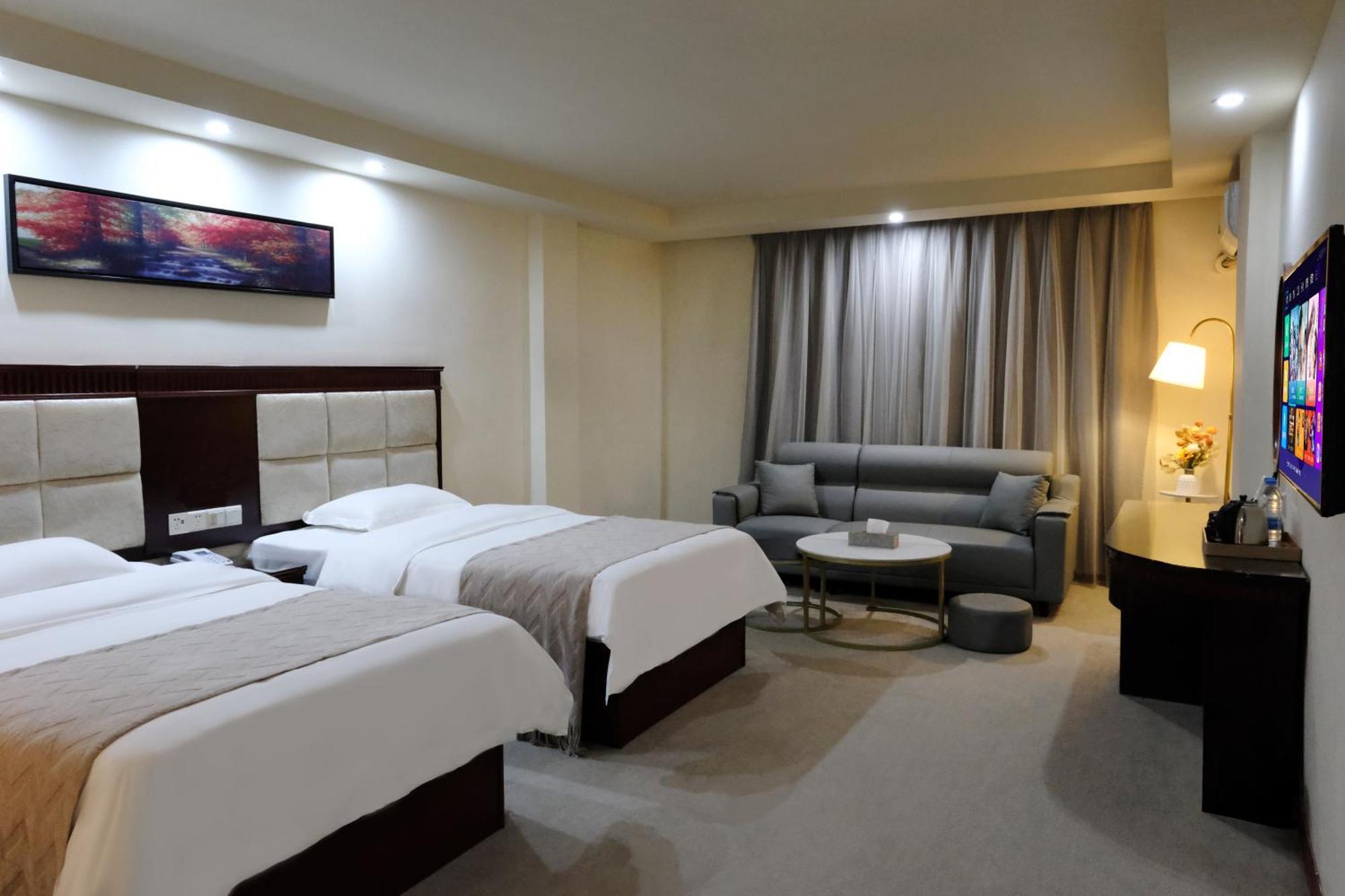 Huahang Hotel - Guangzhou Baiyun International Airport - Free Airport Shuttle Bus 외부 사진
